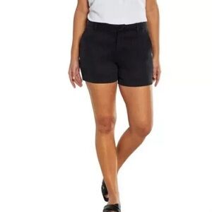 Banana Republic Womens Black Classic Chino Shorts Size 6
